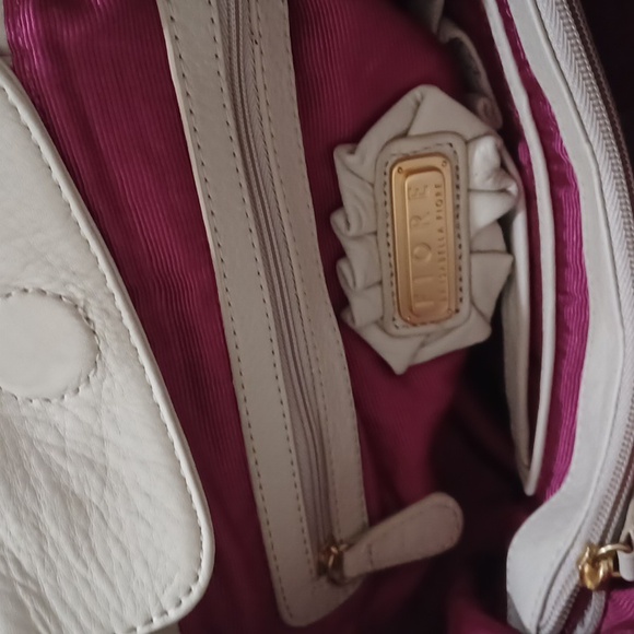 VINTAGE ISABELLA FIORE GENUINE LEATHER SLOUCHY HOBO BAG - Picture 10 of 17